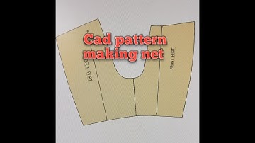 Short pant pattern making system. Gemini cad.