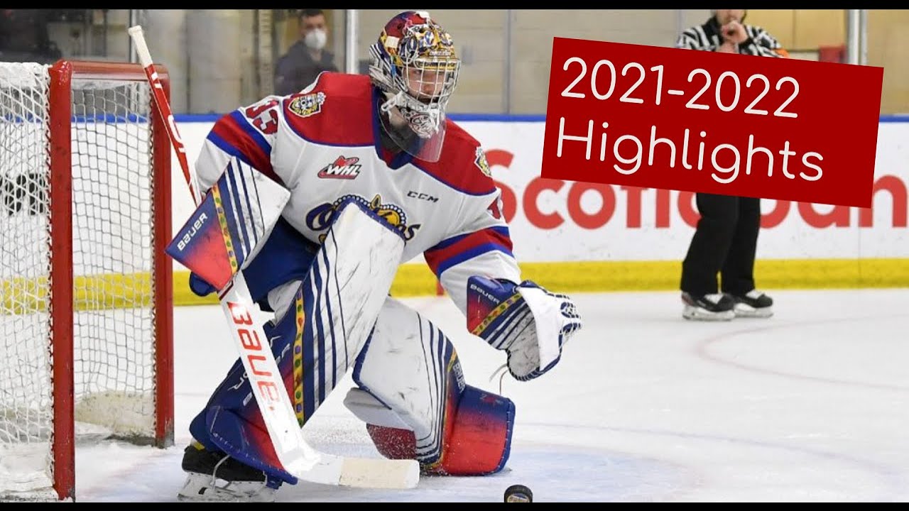 Sebastian Cossa 20212022 Edmonton Oil Kings Regular Season Highlights