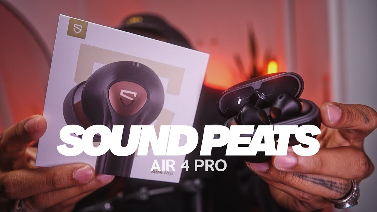Soundpeats Air 4 Pro Hybrid Active Noise Cancelling Earbuds with