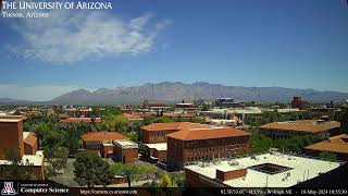 May 18 2024 - UArizona Dept of Computer Science Webcam Timelapse