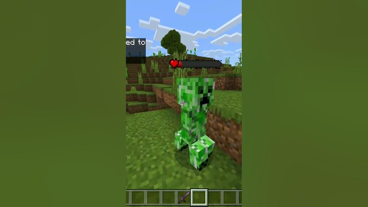 The simple health bar indicator in mcpe 1 19 mob health indicator