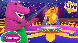  Lets Go To The Circus Brain Break For Kids Full Episodes Live Barney The Dinosaur
