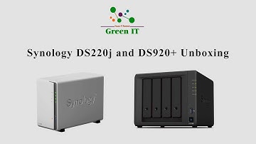 Synology DS220j and DS920+ Unboxing