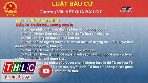 Phổ biến Luật Bầu cử đại biểu Quốc hội và đại biểu HĐND các cấp tiếng Dao (9/5/2021) | THLC