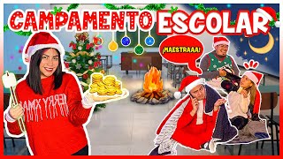 01-🌙 CAMPAMENTO ESCOLAR DE LA PRIMARIA MERLIN ⛺️ ¡SE QUEDAN A DORMIR EN LA ESCUELA EN NAVIDAD!🎄