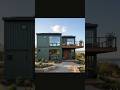 The Seamless Blend of Industrial and Rustic Aesthetics #shorts #containerdesign #containerhouse