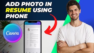 How To Add Photo in Canva Resume in Mobile | Easy Guide