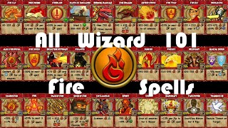 All Wizard101 Fire Spells & Locations (Spring 2021)