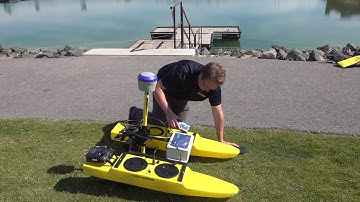 Idaho State University Surveying and Geomatics Hydrone Demonstration