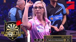 Fallon Sherrock & Luca Toni vs. Phil Taylor & Daniel Boschmann | Promi Darts WM 2020 | ProSieben