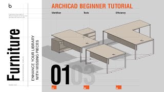 ArchiCAD 26 | Creating Custom Furniture - Fill the Void with User-Friendly Objects