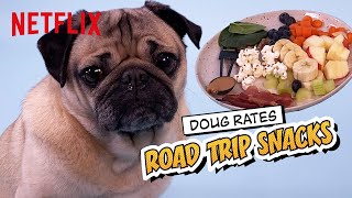 Doug the Pug Rates Road Trip Snacks 😋🥓 The Mitchells vs. The Machines | Netflix After School