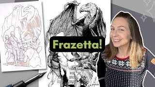 6 Tips to Ink a Frazetta, Stress-free | Master Study