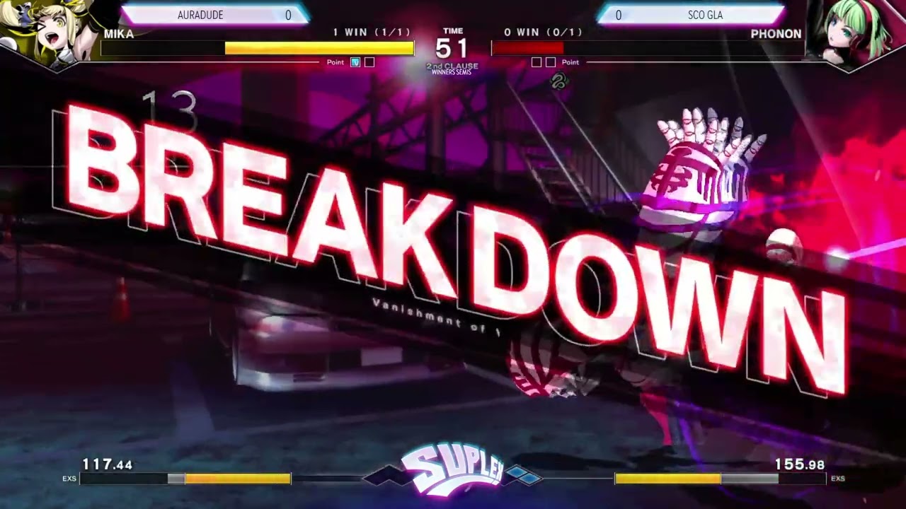 Suplex 116 - Winners Semis - AuraDude (Mika) VS sco gla (Phonon) - UNI 2
