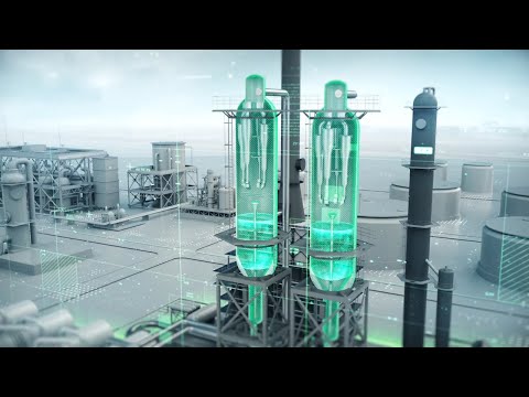 3d animation of a technological process - industrial 3D visualization of production