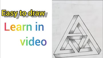 How to Draw The Impossible Triangle in 3 Different Ways: Narrated