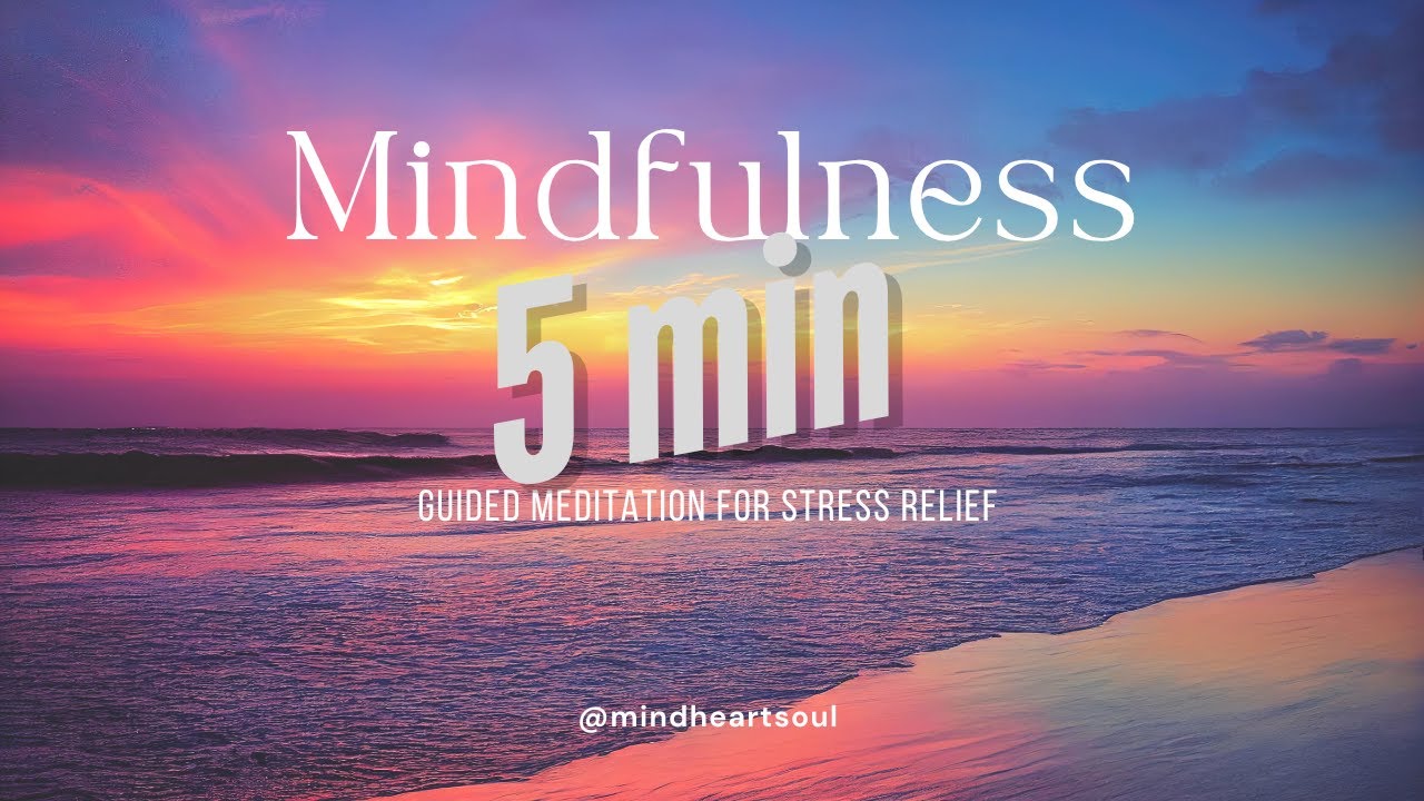 5-Minute Guided Meditation for Stress Relief - YouTube