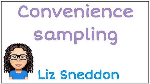 convenience sampling
