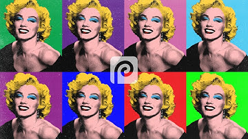 Andy Warhol Pop Art Portrait - Photopea Tutorial