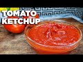 HOW TO MAKE TOMATO KETCHUP AT HOME | HOMEMADE KETCHUP |The cooking nurse