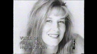 Alison Stern calls in to The Howard Stern Radio Show on E! - 1994