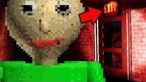 BALDI IN UNREAL ENGINE!!!|Baldi