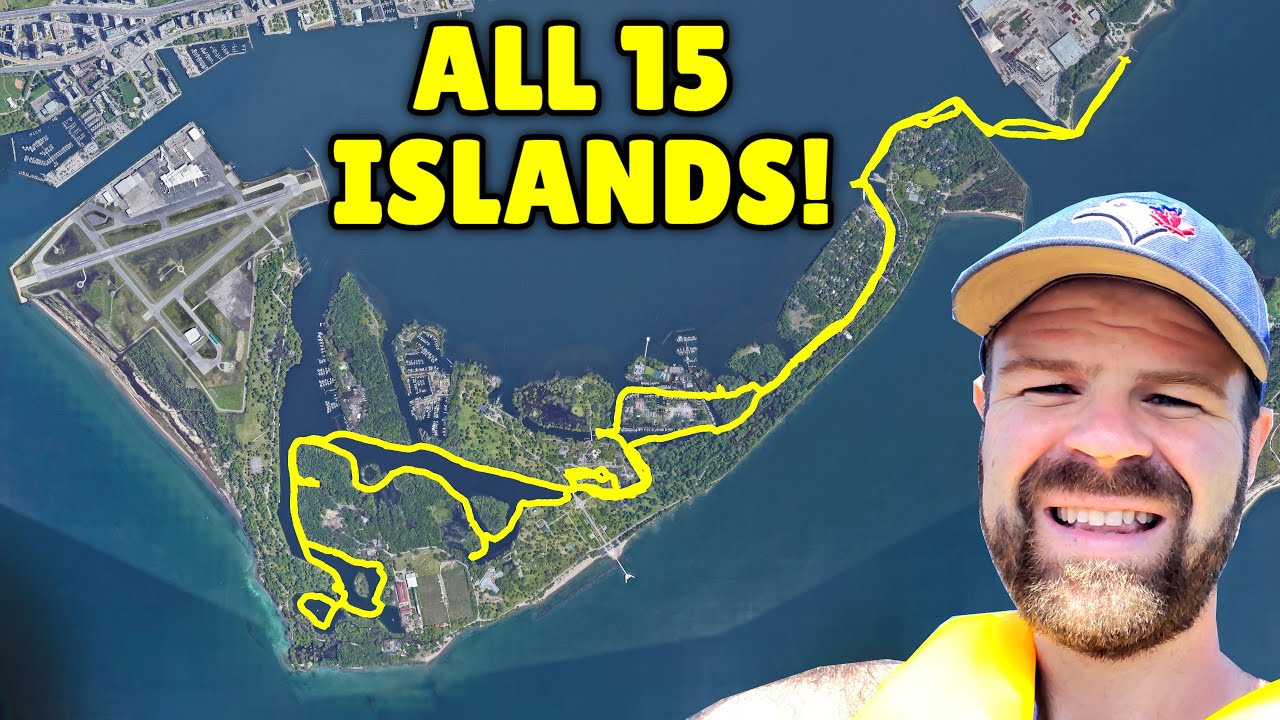 Touring the Toronto Islands by Kayak