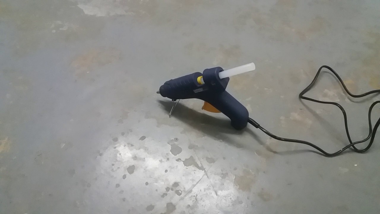 Comment faire un pistolet à colle - YouTube