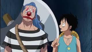 Luffy and Buggy Funny Moment 😂 in Impel Down