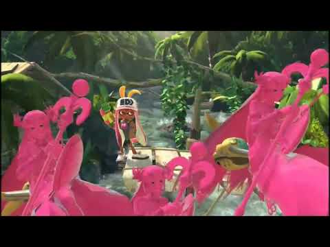 スマブラSP  パルテナ　インクまみれ手前やられ
