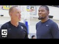 Racks kevin durant shooting contest with chris mullin