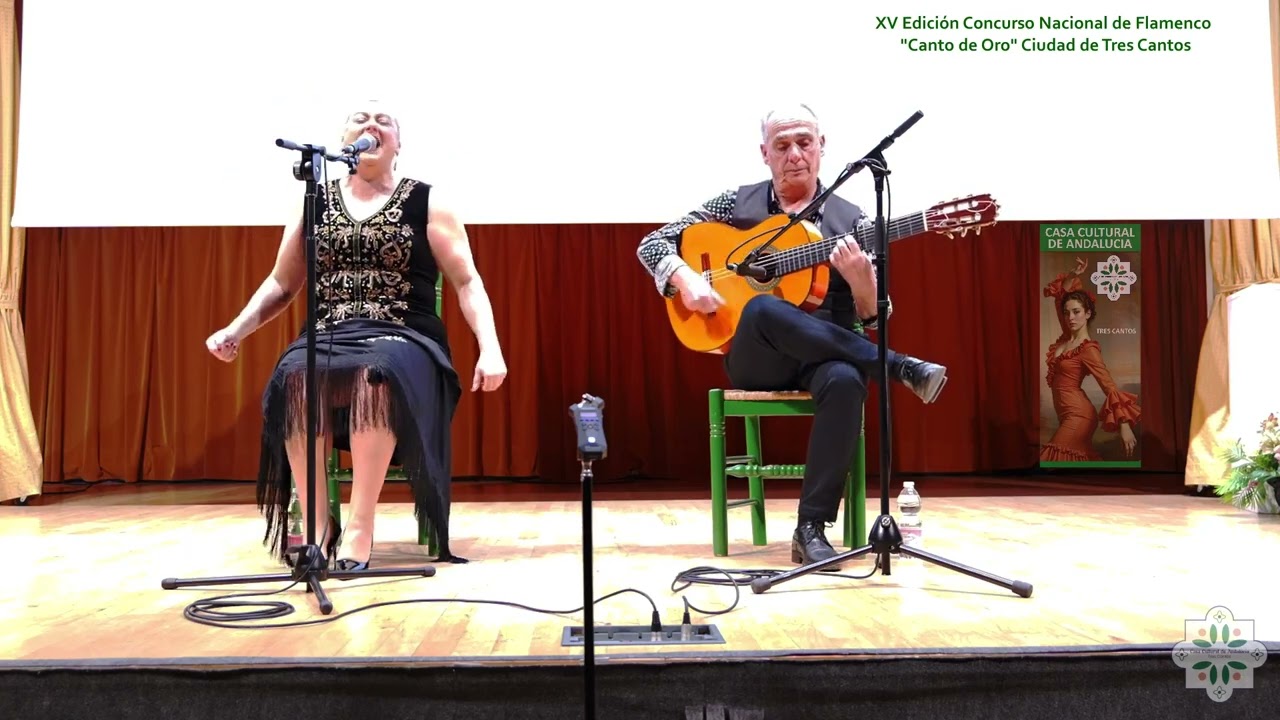 Isabel María Tirado por Tangos, con Pepe Núñez a la guitarra