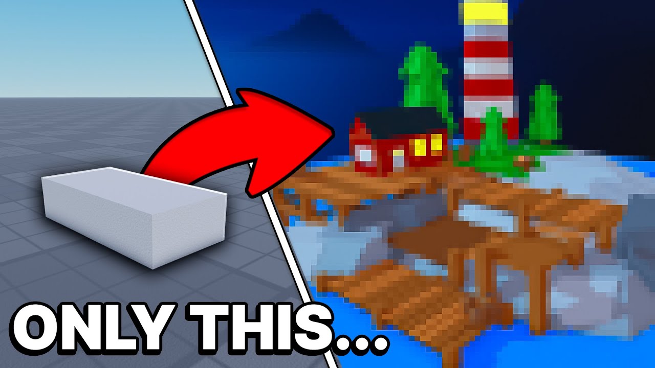 САМОЕ СЛОЖНОЕ испытание по сборке в Roblox | ТОЛЬКО БЛОКИ!