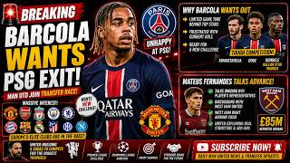 Breaking: Bradley Barcola Wants Psg Exit! Man Utd Join Transfer Race, Fernandes Talks Advance 🔴