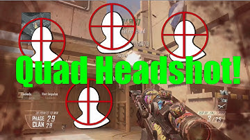Quad Headshot in FFA! (BO2) "Clips" and "Fails"