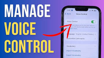 Turn Off / On Voice Control Assist For iPhone