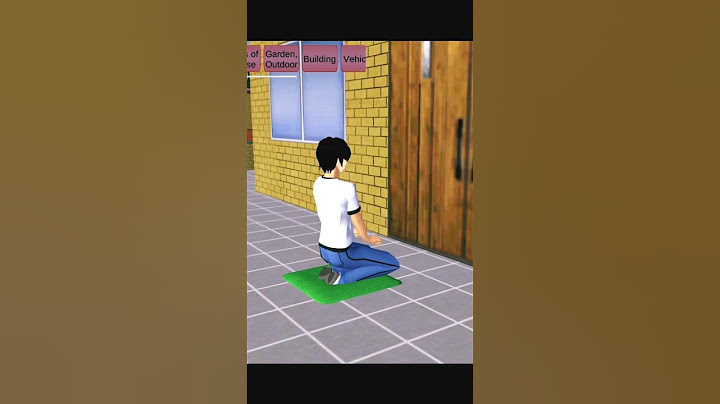 Cara masuk rumah tanpa membuka pintu.. #sakuraschoolsimulator