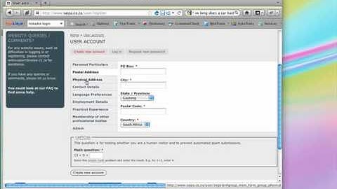 Register on SAIPA website