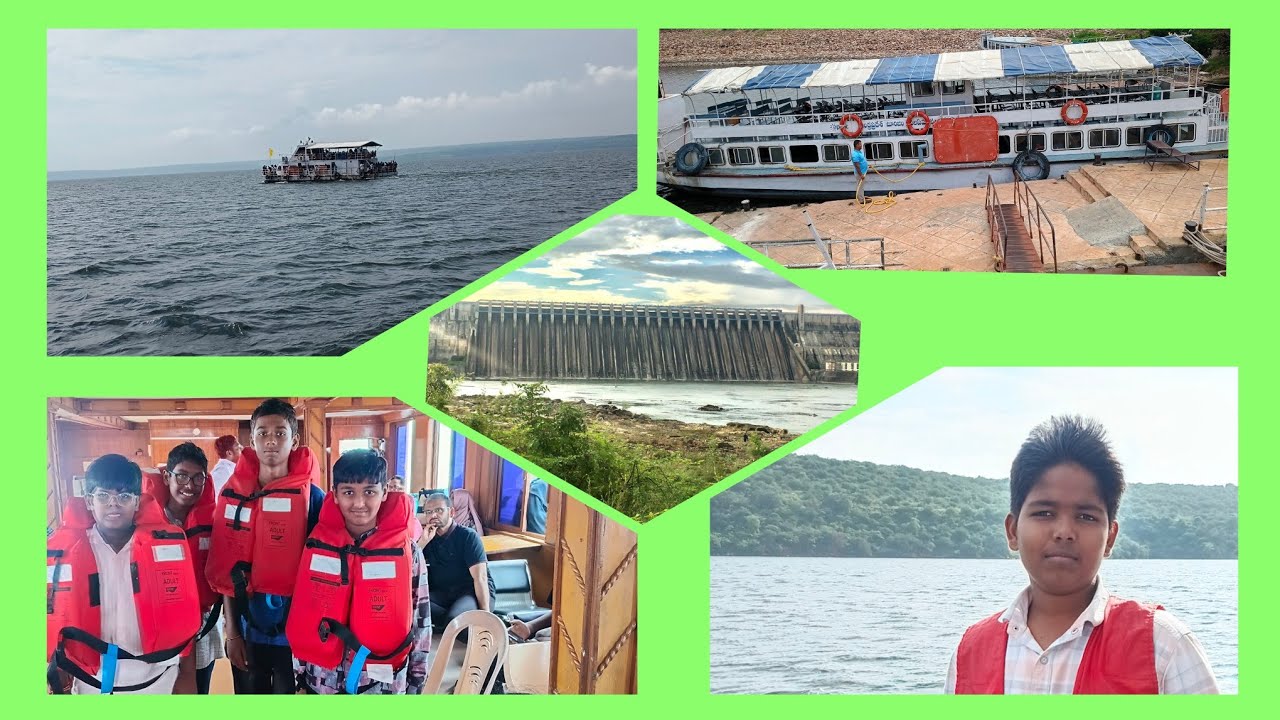 //అందమైన అనుభూతి //పడవలో నాగార్జున కొండ దర్శనం//nagarjuna konda