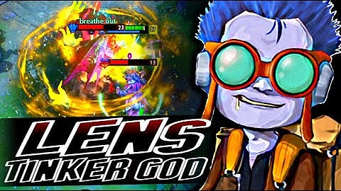 LENS - ONE OF THE BEST TINKER PLAYERS IN DOTA 2 | DOTA 2 7.30c | TINKER GAMEPLAY