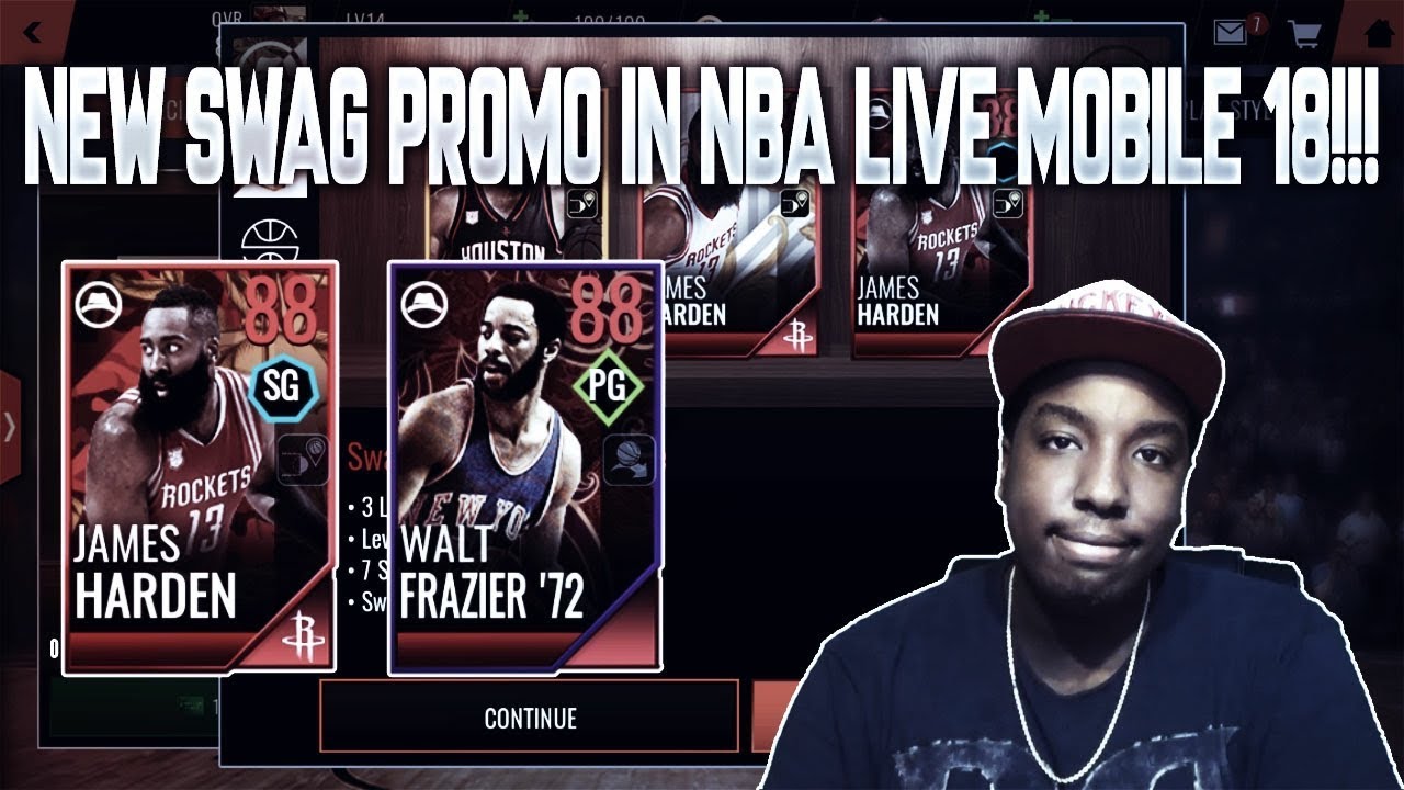 NEW SWAG PROMO IN NBA LIVE MOBILE 18!!! MY INITIAL REVIEW / THOUGHTS