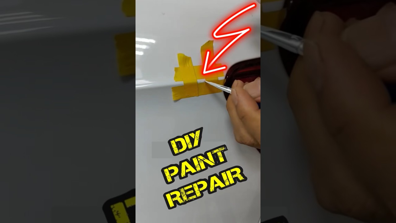 This Is How Easy It Is To Repair A Paint Chip #shorts #diy