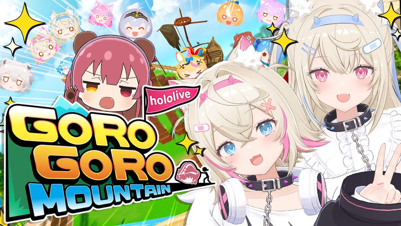 【HOLOLIVE GOROGORO MOUNTAIN】rolling up to the top of hololive hill 🐾 【FUWAMOCO】