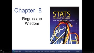 Statistics Chapter 8   Regression Wisdom