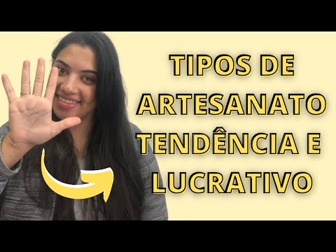 Vídeo: Como Dominar Artesanato Moderno Incomum: 5 Opções Para Escolher