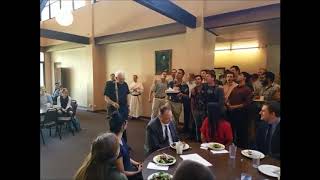 Happy Birthday And For Hes A Jolly Good Fellow For Fr. Buckley