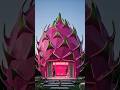 This Dragon Fruit House is Unreal 😍🔥#foryou #shortvideo#luxuryhouse #dreamhome #3ddesign #viralvideo