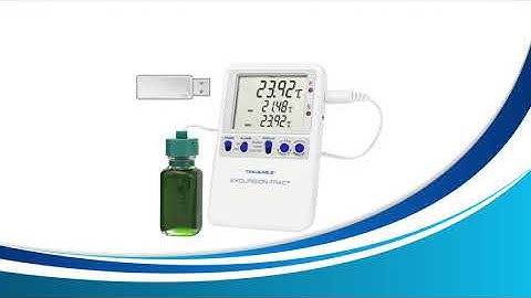 How to Download Stored Data on the Traceable USB Datalogging Refrigerator/Freezer Thermometers