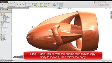 Complex Shapes from Simple Tools in SolidWorks