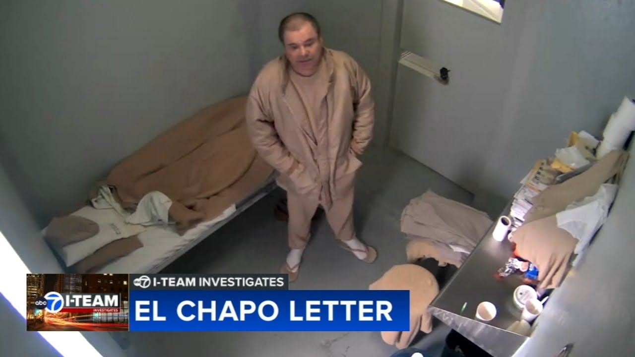 El Chapo writes letter to judge asking to allow wife, daughters to visit